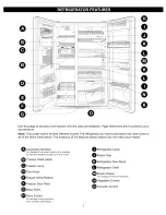 Предварительный просмотр 7 страницы Kenmore 5882 - Elite 26.5 cu. Ft. Refrigerator Use And Care Manual