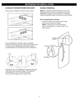 Предварительный просмотр 9 страницы Kenmore 5882 - Elite 26.5 cu. Ft. Refrigerator Use And Care Manual