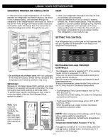 Предварительный просмотр 13 страницы Kenmore 5882 - Elite 26.5 cu. Ft. Refrigerator Use And Care Manual