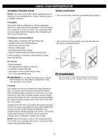 Предварительный просмотр 16 страницы Kenmore 5882 - Elite 26.5 cu. Ft. Refrigerator Use And Care Manual