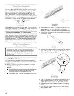 Предварительный просмотр 12 страницы Kenmore 5890 - 25.4 cu. Ft. Refrigerator Use And Care Manual