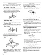 Предварительный просмотр 14 страницы Kenmore 5890 - 25.4 cu. Ft. Refrigerator Use And Care Manual