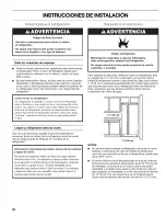 Предварительный просмотр 28 страницы Kenmore 5890 - 25.4 cu. Ft. Refrigerator Use And Care Manual