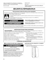 Предварительный просмотр 52 страницы Kenmore 5890 - 25.4 cu. Ft. Refrigerator Use And Care Manual