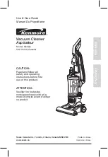 Preview for 1 page of Kenmore 592. 30412 Use & Care Manual