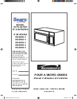 Preview for 36 page of Kenmore 592.85600-0 Use & Care Manual