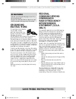 Preview for 5 page of Kenmore 592-857130 Use & Care Manual