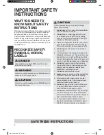 Preview for 6 page of Kenmore 592-857130 Use & Care Manual