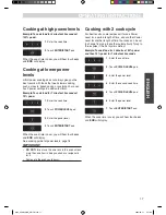 Preview for 17 page of Kenmore 592-857130 Use & Care Manual