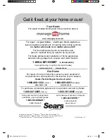 Preview for 35 page of Kenmore 592-857130 Use & Care Manual