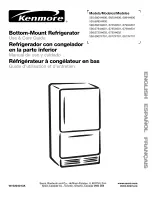 Kenmore 595.6603*601 Use & Care Manual preview