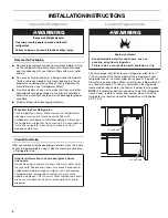 Предварительный просмотр 4 страницы Kenmore 595. 6804?801 Use & Care Manual