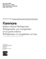 Kenmore 596.4679412 Use & Care Manual предпросмотр