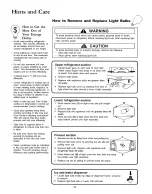 Preview for 20 page of Kenmore 596.500012100 Use & Care Manual