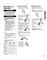 Предварительный просмотр 9 страницы Kenmore 596.500021 Use And Care Manual