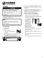 Предварительный просмотр 9 страницы Kenmore 596.57002600 Use & Care Manual