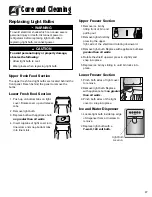 Предварительный просмотр 27 страницы Kenmore 596.57002600 Use & Care Manual