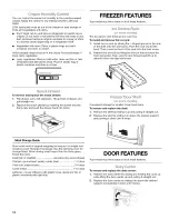 Предварительный просмотр 12 страницы Kenmore 596.6523*404 Use & Care Manual