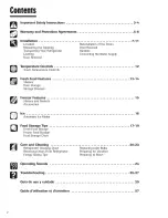 Preview for 2 page of Kenmore 596.65232402 Use And Care Manual