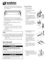 Preview for 8 page of Kenmore 596.65232402 Use And Care Manual