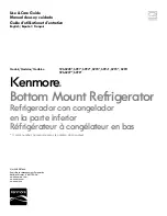 Preview for 1 page of Kenmore 596.6928 series Use & Care Manual