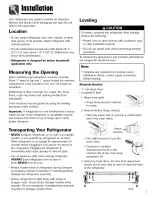 Предварительный просмотр 7 страницы Kenmore 596.75522400 Use & Care Manual