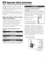 Preview for 3 page of Kenmore 596.76502500 Use & Care Manual