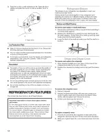 Preview for 14 page of Kenmore 596.7753*601 Series Use & Care Manual