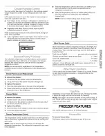 Preview for 15 page of Kenmore 596.7753*601 Series Use & Care Manual