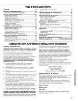 Preview for 45 page of Kenmore 596.7753*601 Series Use & Care Manual