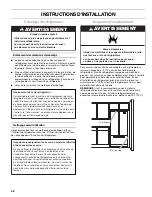 Preview for 48 page of Kenmore 596.7833?801 Use & Care Manual