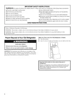 Preview for 4 page of Kenmore 596.793. SERIES Use & Care Manual