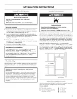 Preview for 5 page of Kenmore 596.793. SERIES Use & Care Manual