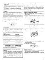 Preview for 13 page of Kenmore 596.793. SERIES Use & Care Manual