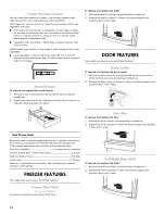 Preview for 14 page of Kenmore 596.793. SERIES Use & Care Manual