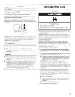 Preview for 15 page of Kenmore 596.793. SERIES Use & Care Manual