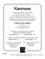 Preview for 60 page of Kenmore 596.793. SERIES Use & Care Manual