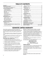 Preview for 2 page of Kenmore 5996 - Elite 25.5 cu. Ft. Refrigerator Use And Care Manual