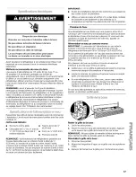 Preview for 57 page of Kenmore 5996 - Elite 25.5 cu. Ft. Refrigerator Use And Care Manual