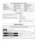 Preview for 2 page of Kenmore 600 Series Use And Care Manual