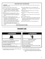 Preview for 3 page of Kenmore 600 Series Use And Care Manual