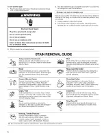 Preview for 6 page of Kenmore 600 Series Use And Care Manual