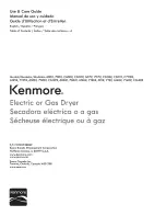 Kenmore 6002 Use & Care Manual preview