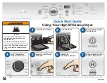 Kenmore 60372 Quick Start Manual предпросмотр