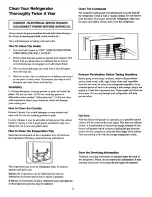 Preview for 3 page of Kenmore 6204 - 10.3 cu. Ft. Top Freezer Refrigerator Owner'S Manual