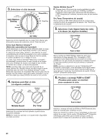 Предварительный просмотр 20 страницы Kenmore 62342 Use & Care Manual