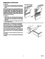 Предварительный просмотр 12 страницы Kenmore 62421 Use Use, Care, Safety Manual