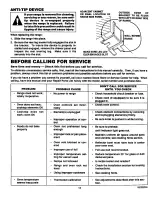 Предварительный просмотр 14 страницы Kenmore 62421 Use Use, Care, Safety Manual