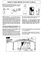 Preview for 4 page of Kenmore 625.347031 Manual