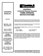 Предварительный просмотр 20 страницы Kenmore 625.347031 Manual